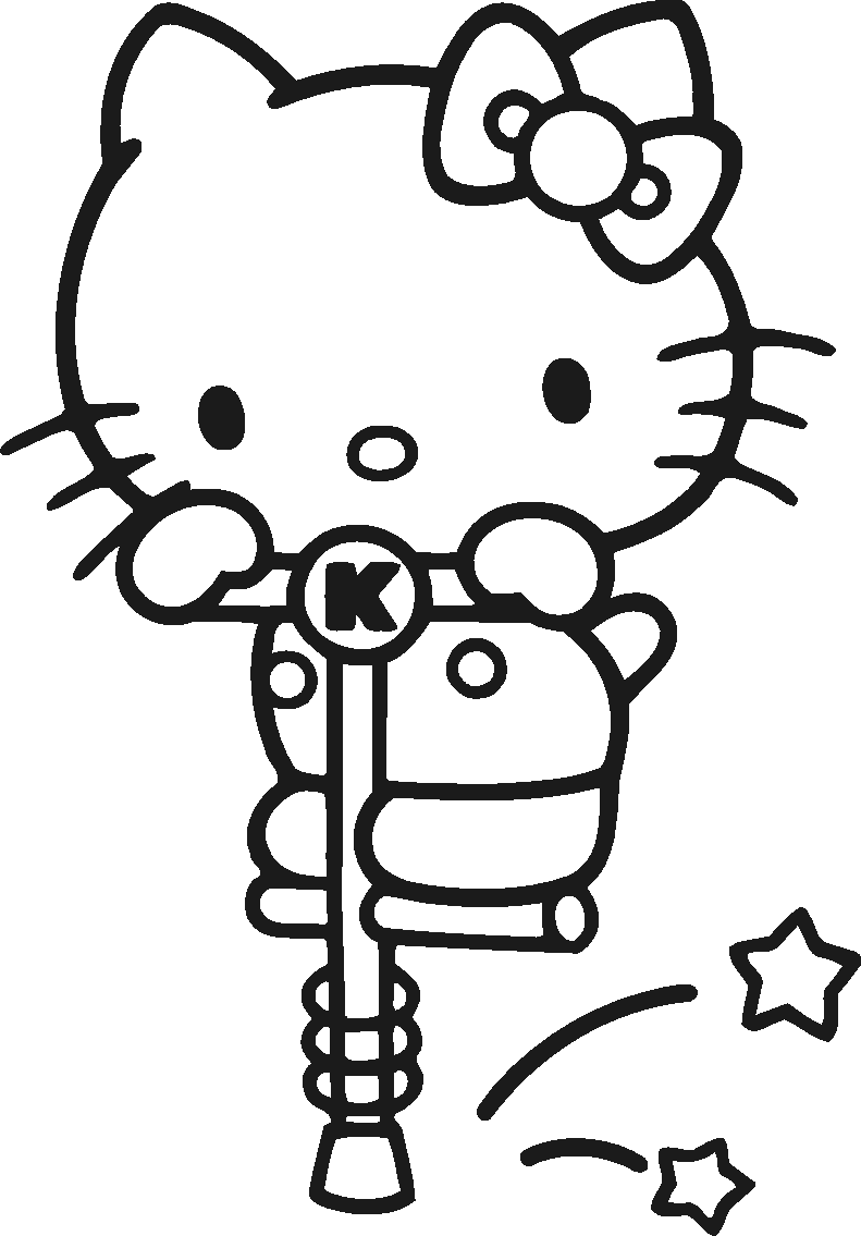 34 Adorable Hello Kitty Baddie Coloring Pages Printable 5