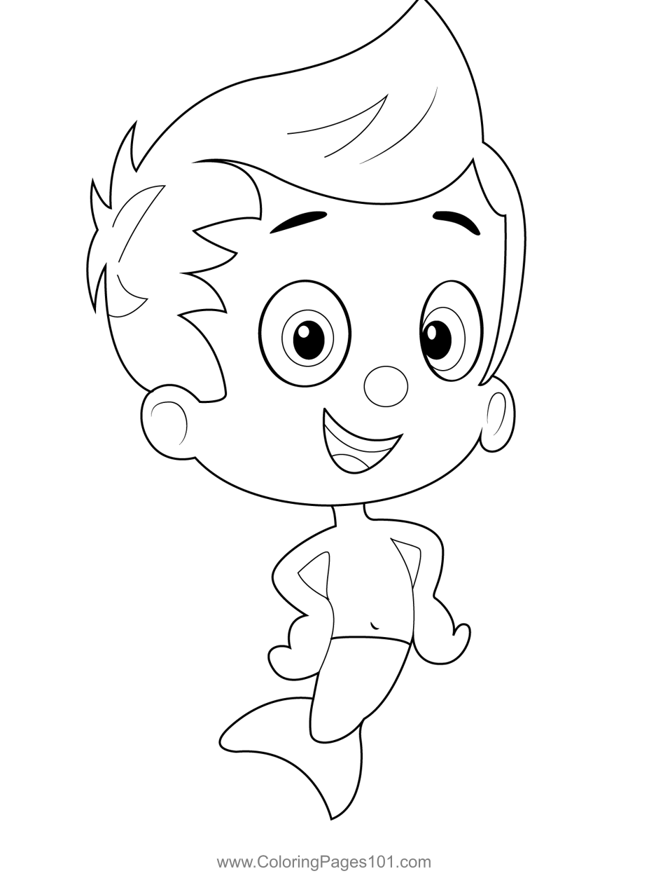 34 Bubble Guppies Coloring Pages Printable 10