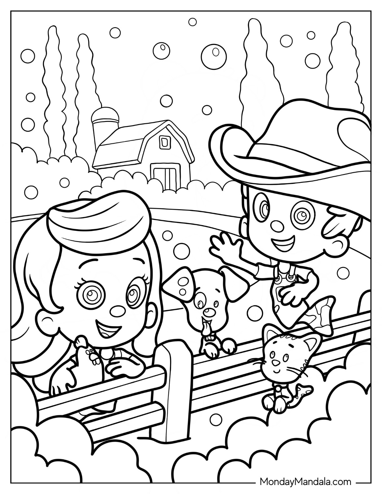 34 Bubble Guppies Coloring Pages Printable 15