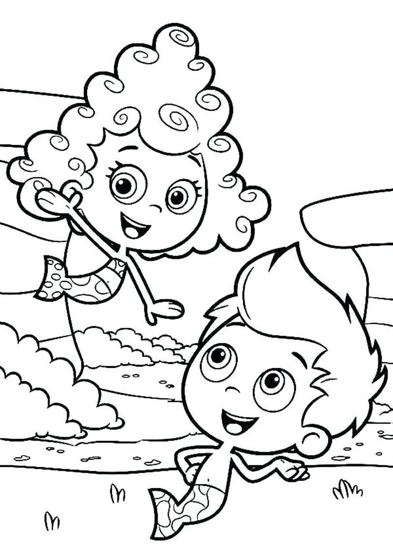 34 Bubble Guppies Coloring Pages Printable 25