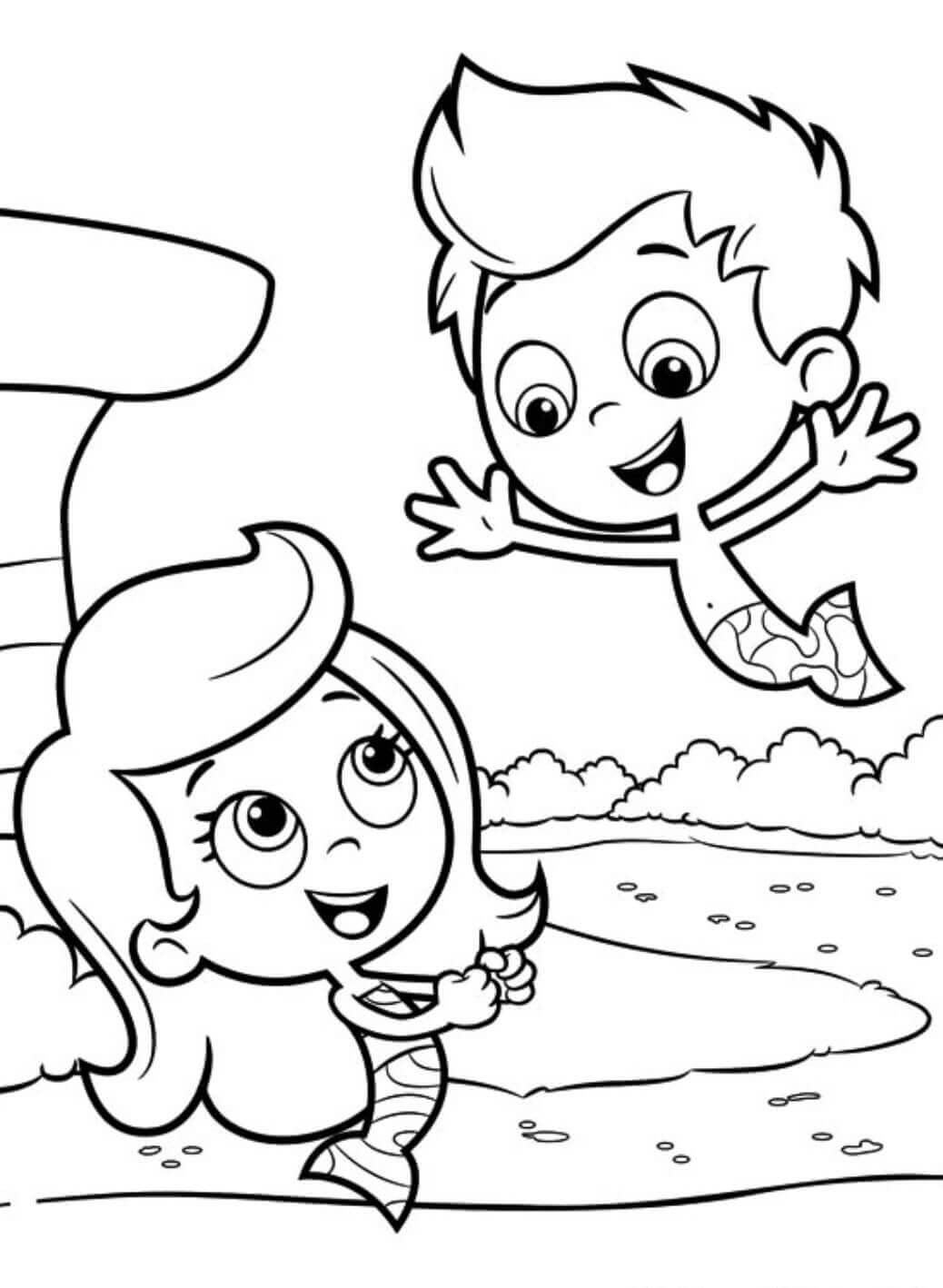 34 Bubble Guppies Coloring Pages Printable 28