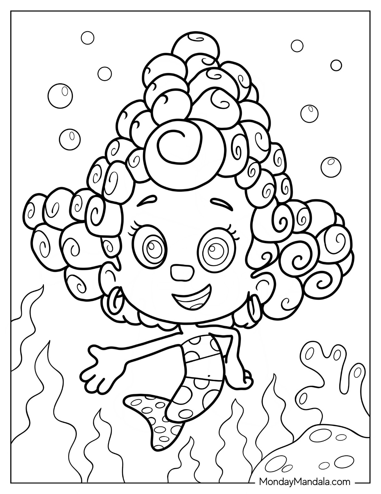 34 Bubble Guppies Coloring Pages Printable 29