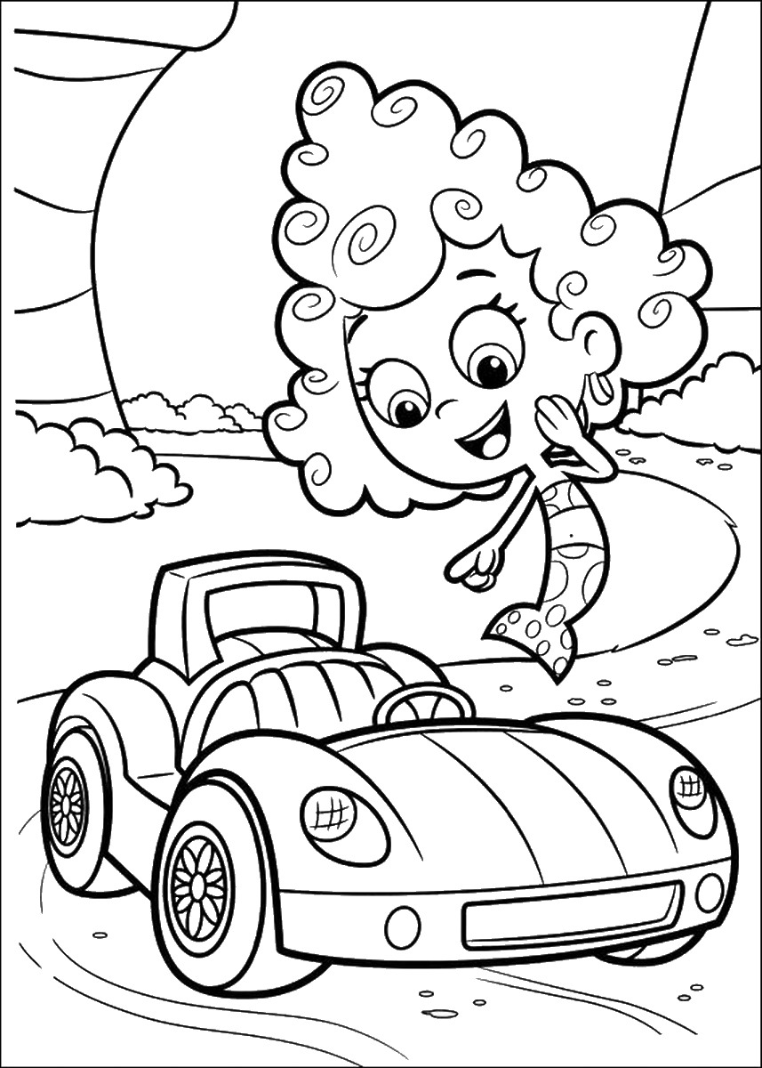 34 Bubble Guppies Coloring Pages Printable 30