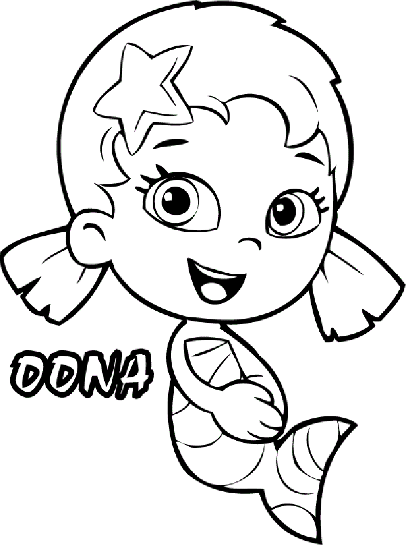 34 Bubble Guppies Coloring Pages Printable 35