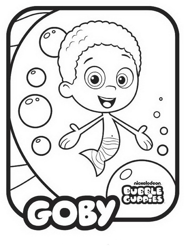 34 Bubble Guppies Coloring Pages Printable 8