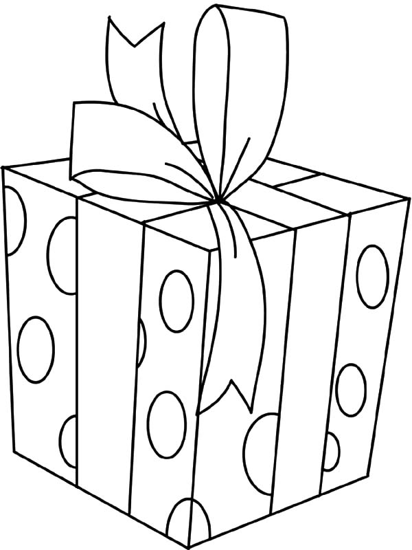 35 Christmas Gifts Coloring Pages Printable 20