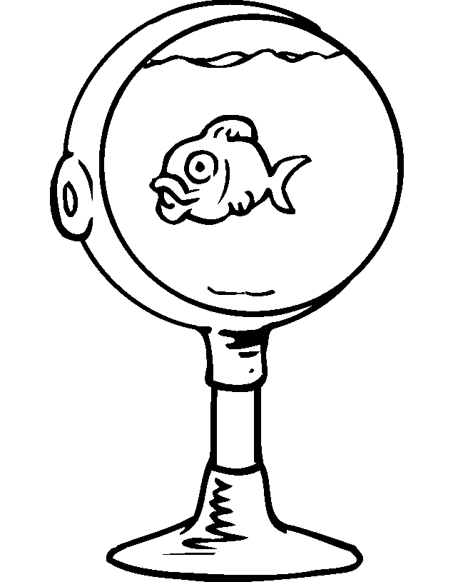 35 Goldfish Coloring Page Printable 10