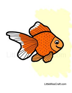 35 Goldfish Coloring Page Printable 20