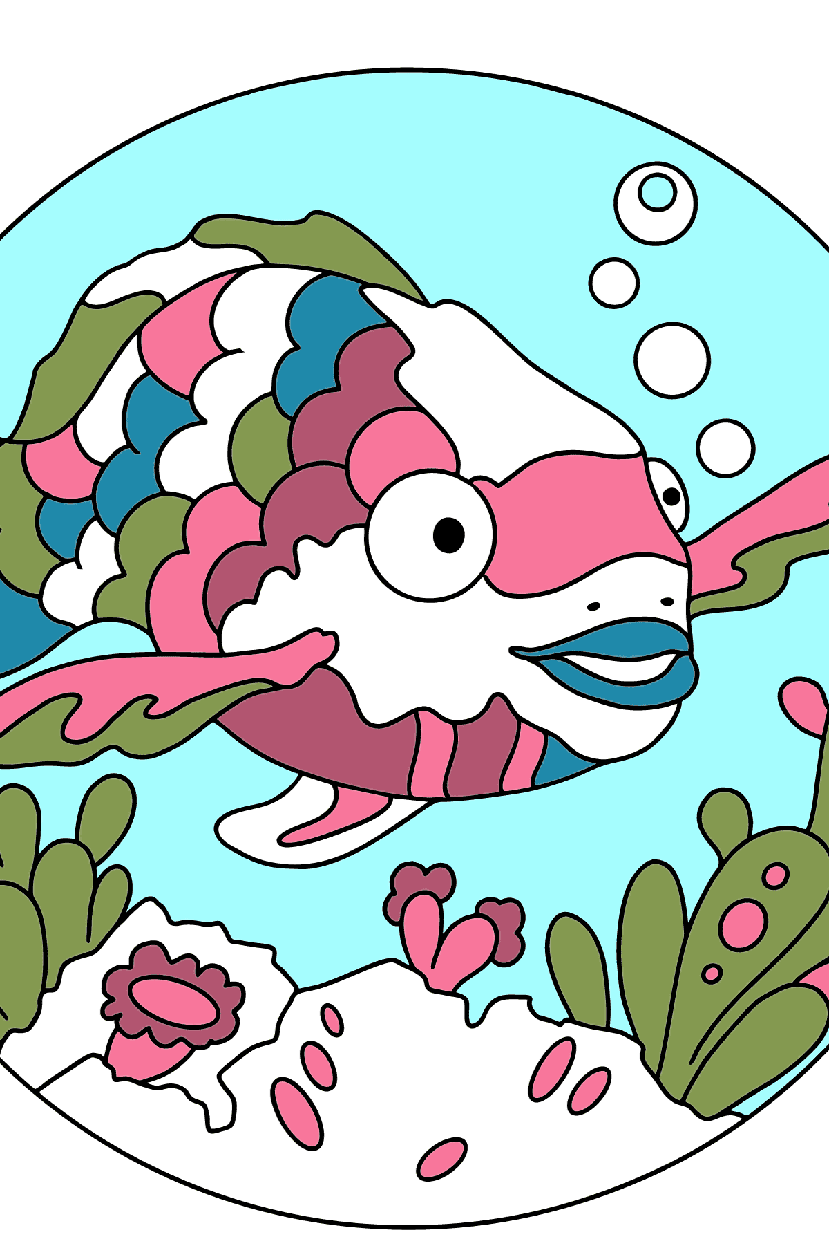 35 Goldfish Coloring Page Printable 31