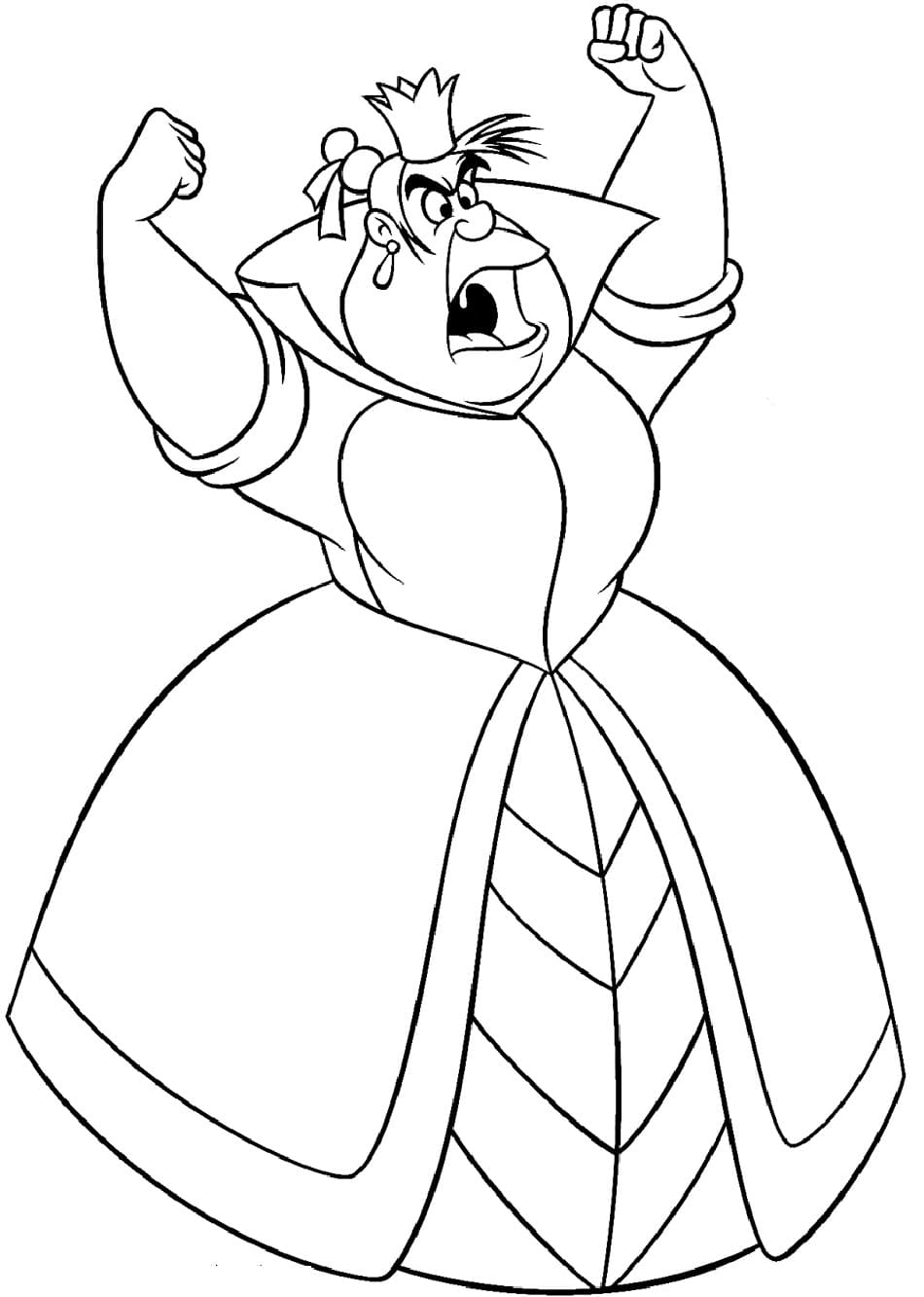 35 Magical Alice in Wonderland Coloring Pages Printable 11