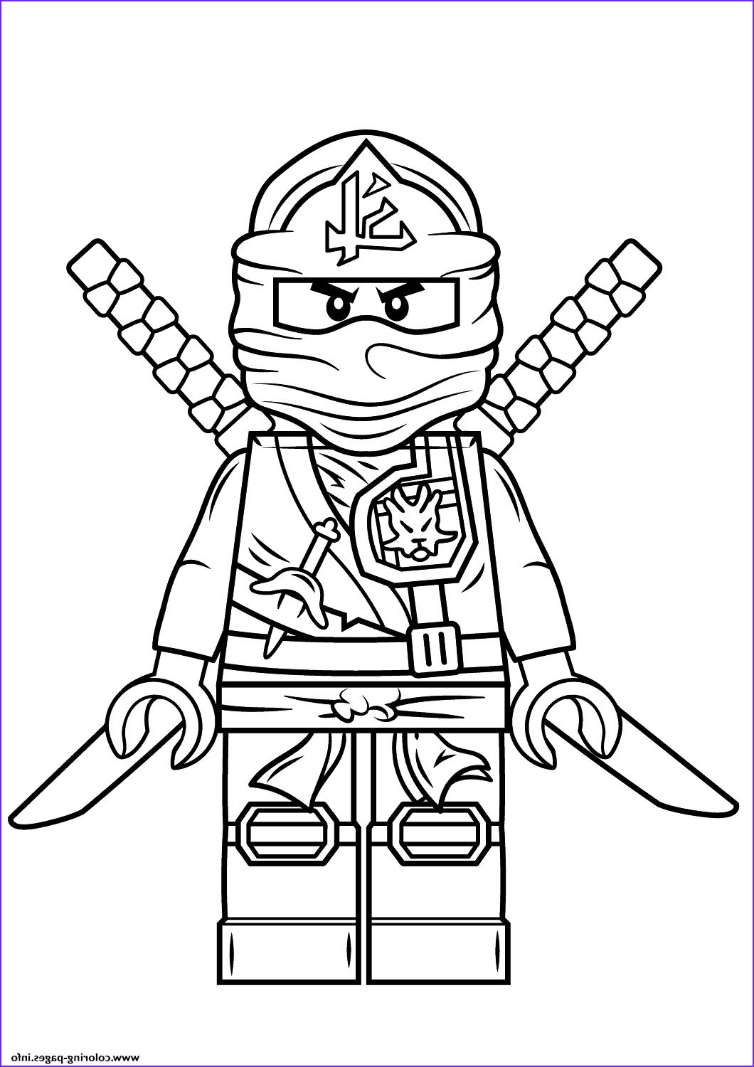 35 Ninjago Coloring Pages for Kids Printable 1