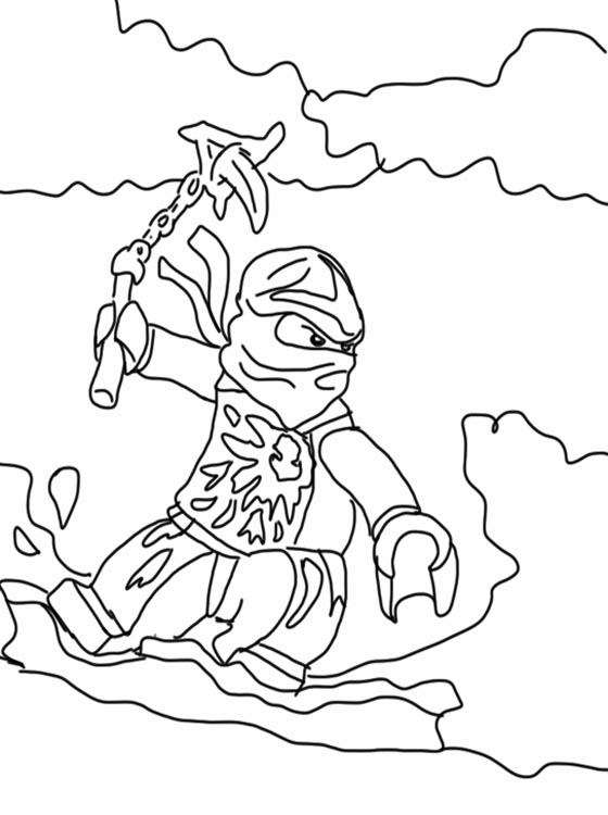 35 Ninjago Coloring Pages for Kids Printable 13