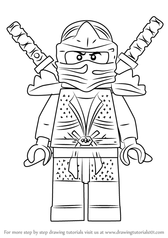 35 Ninjago Coloring Pages for Kids Printable 19