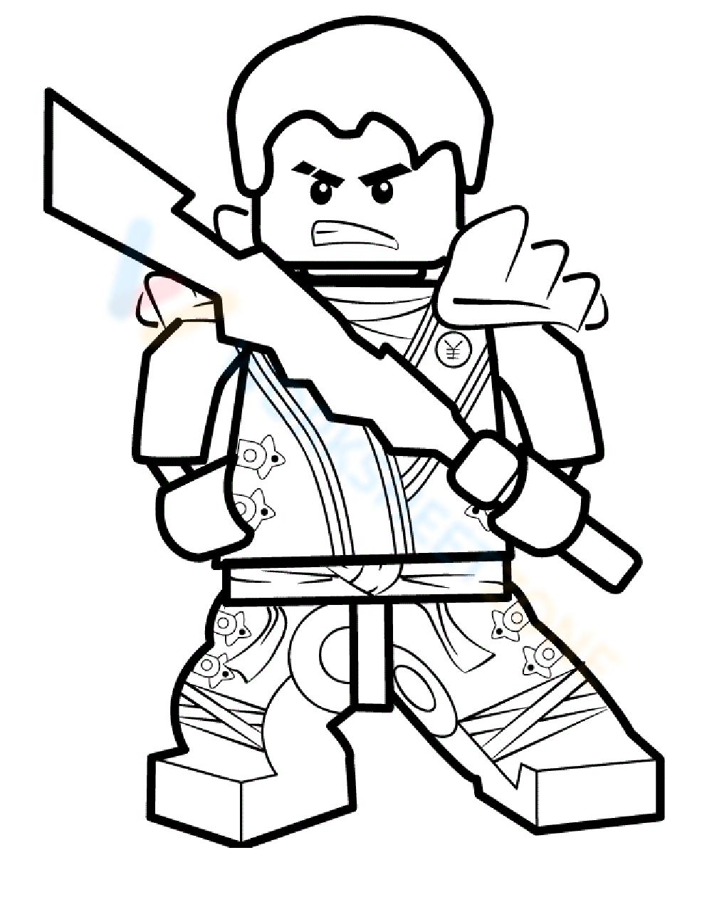 35 Ninjago Coloring Pages for Kids Printable 2