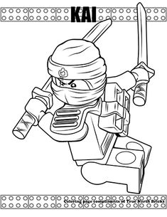 35 Ninjago Coloring Pages for Kids Printable 22