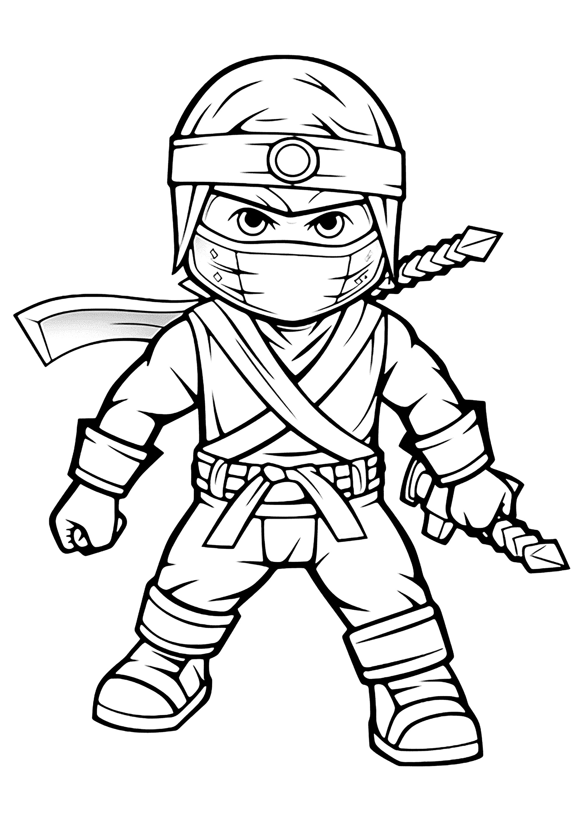 35 Ninjago Coloring Pages for Kids Printable 24