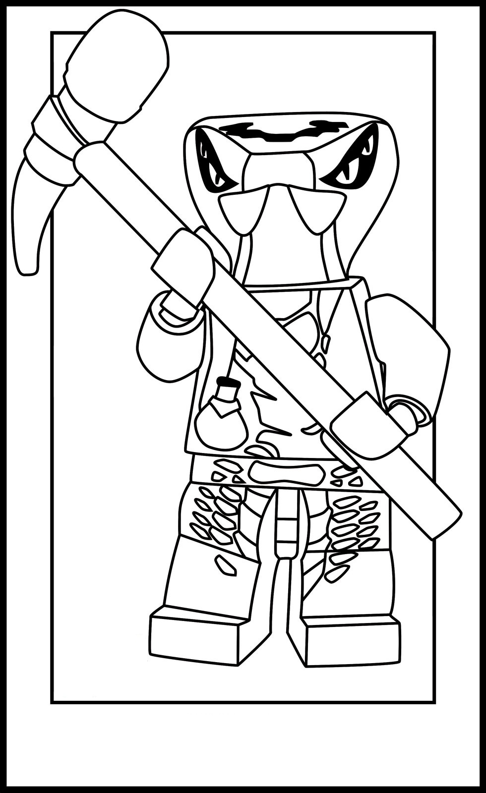 35 Ninjago Coloring Pages for Kids Printable 25