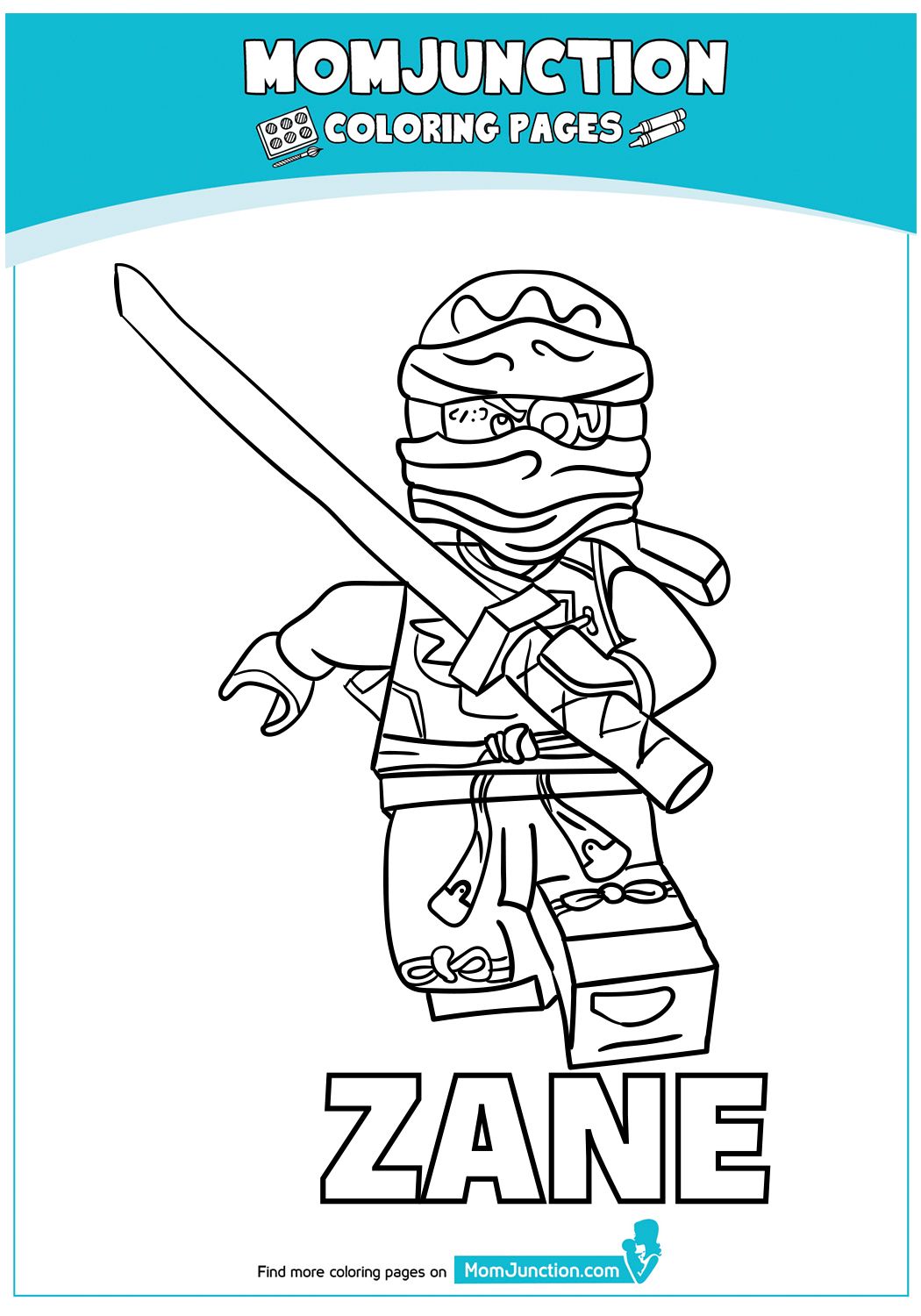 35 Ninjago Coloring Pages for Kids Printable 9