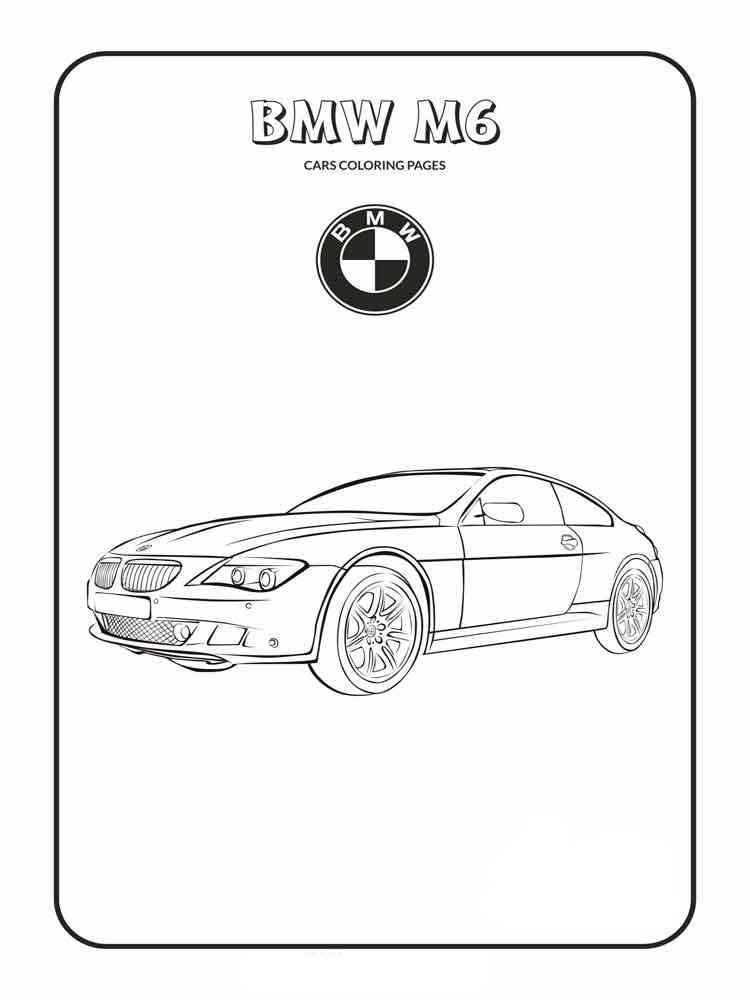 35 Stunning BMW Coloring Pages Printable 26