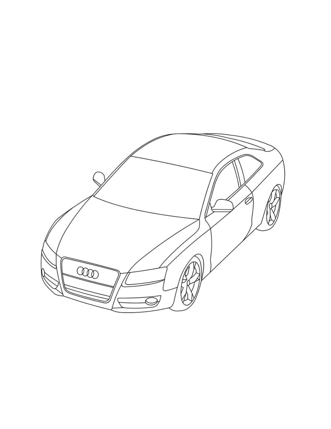 35 Stunning BMW Coloring Pages Printable 33