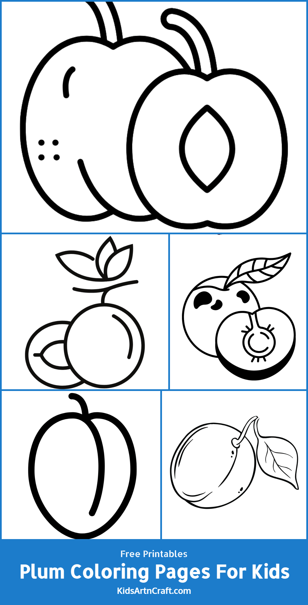 35 Sweet Plum Coloring Pages Printable 30