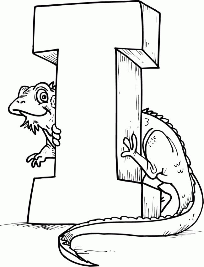 35 Vibrant Iguana Coloring Pages Printable 15