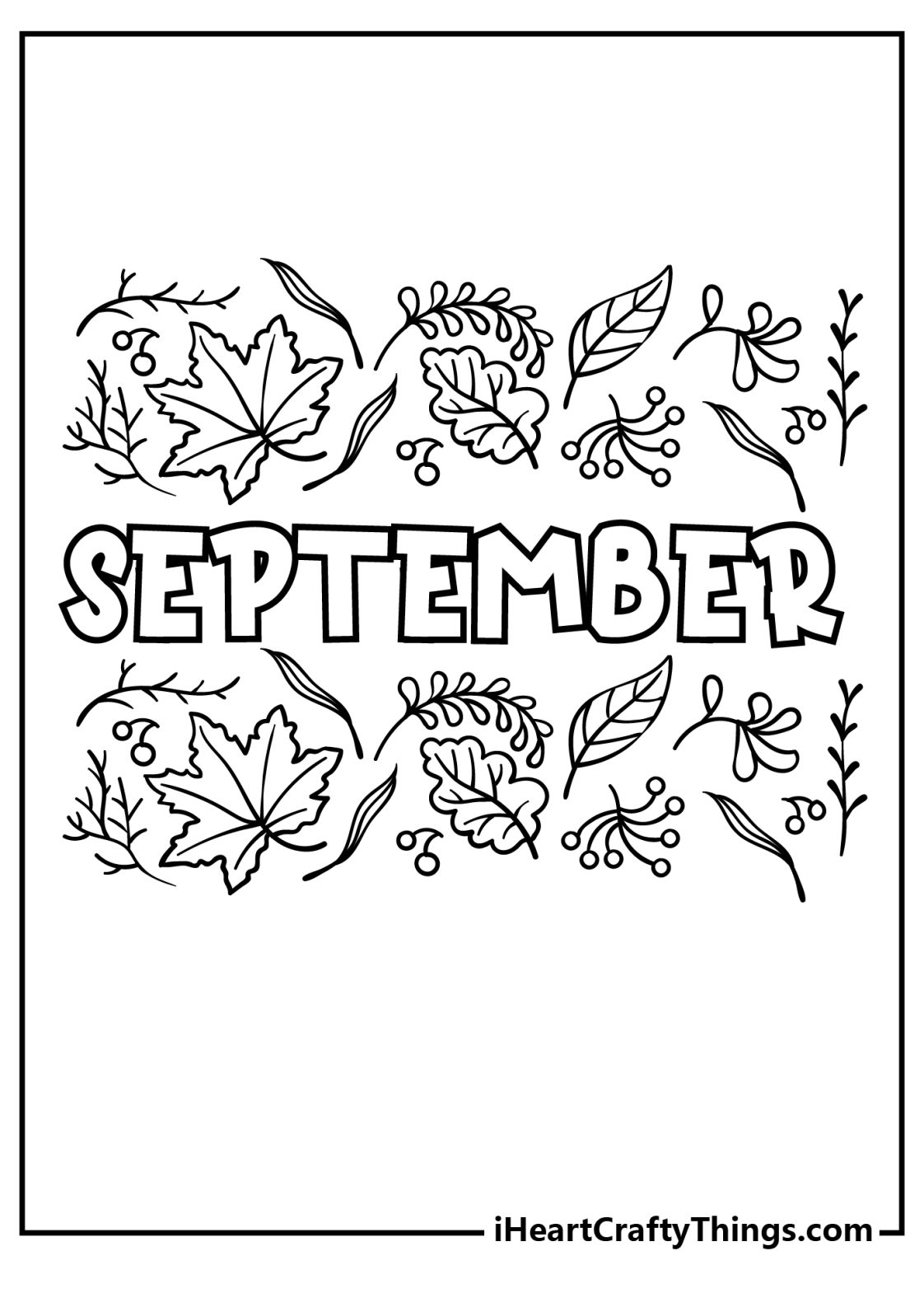 36 Bright September Coloring Pages Printable 1