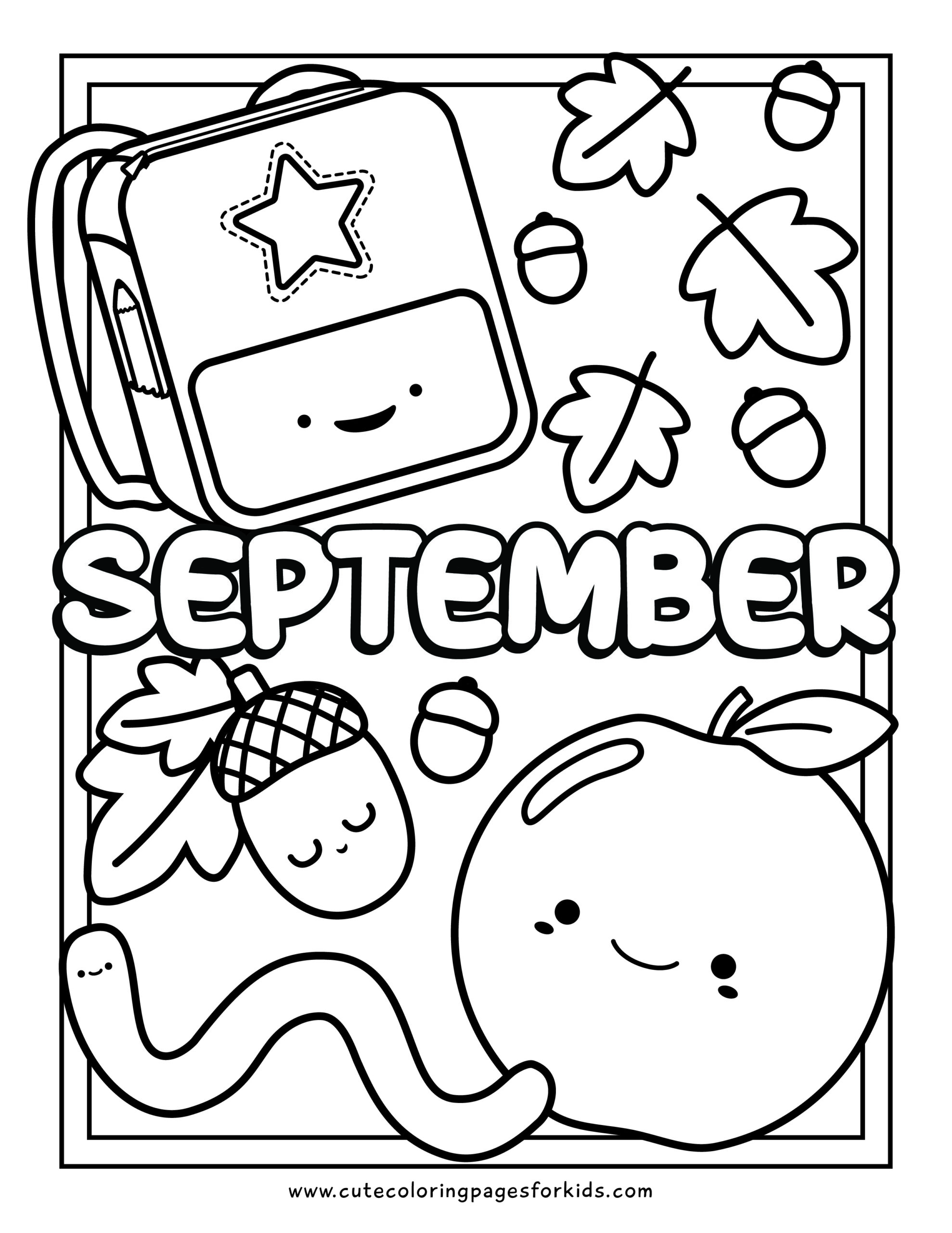 36 Bright September Coloring Pages Printable 24