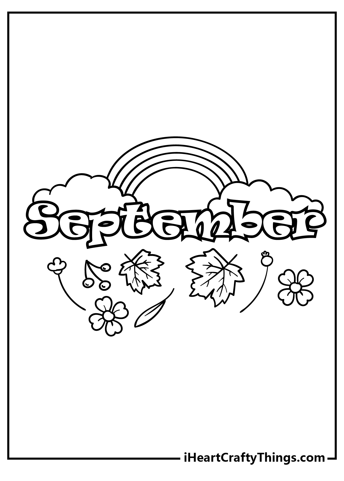 36 Bright September Coloring Pages Printable 4