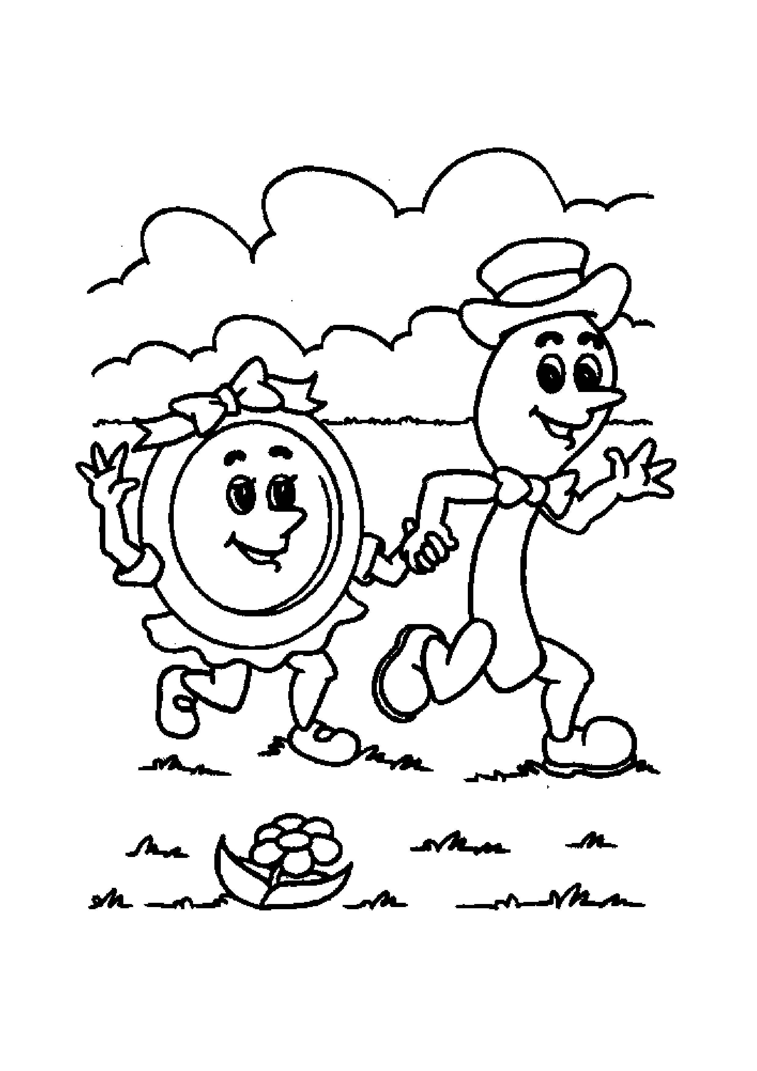 36 Free Printable Nursery Rhyme Coloring Pages 10