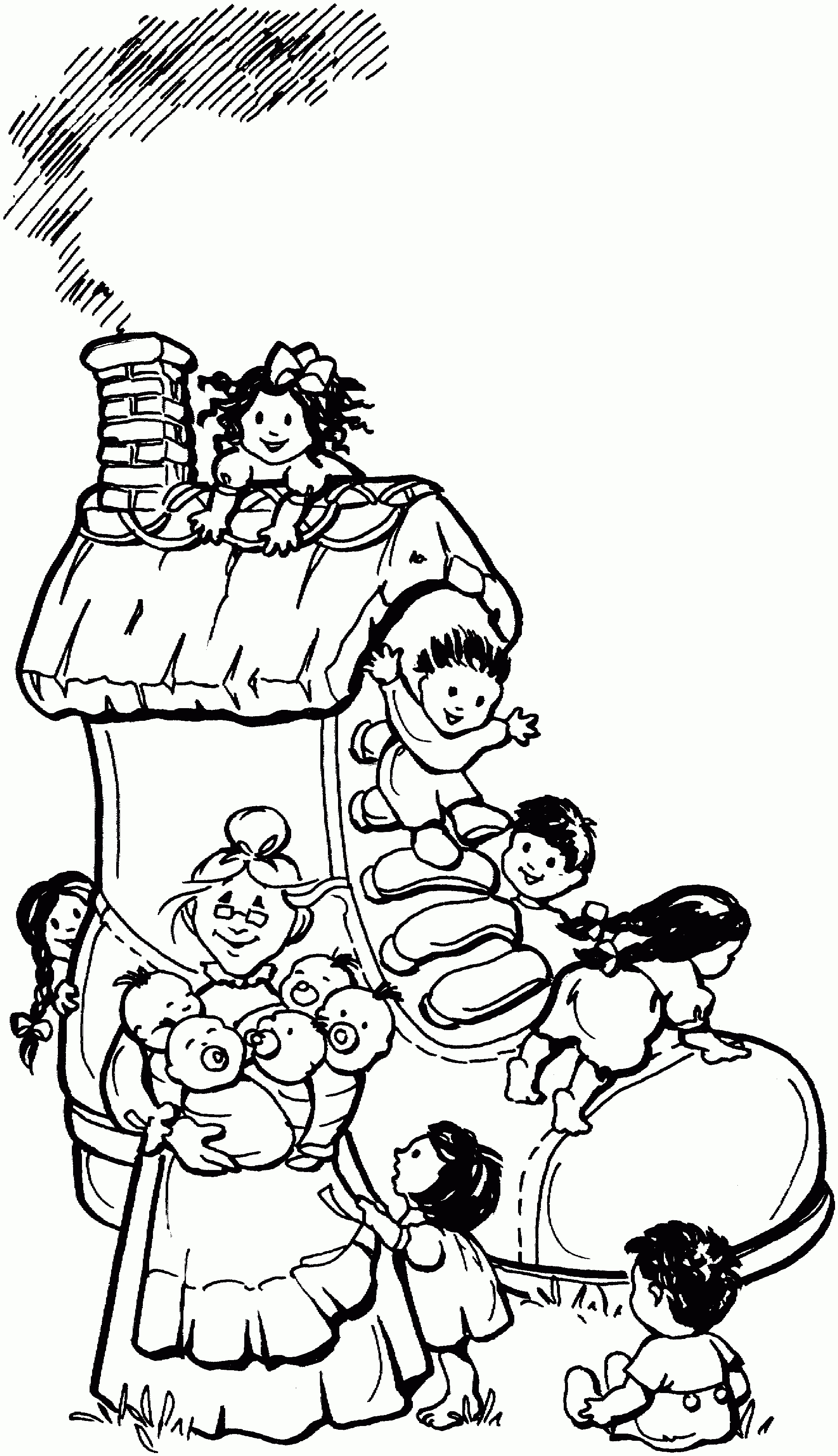 36 Free Printable Nursery Rhyme Coloring Pages 21