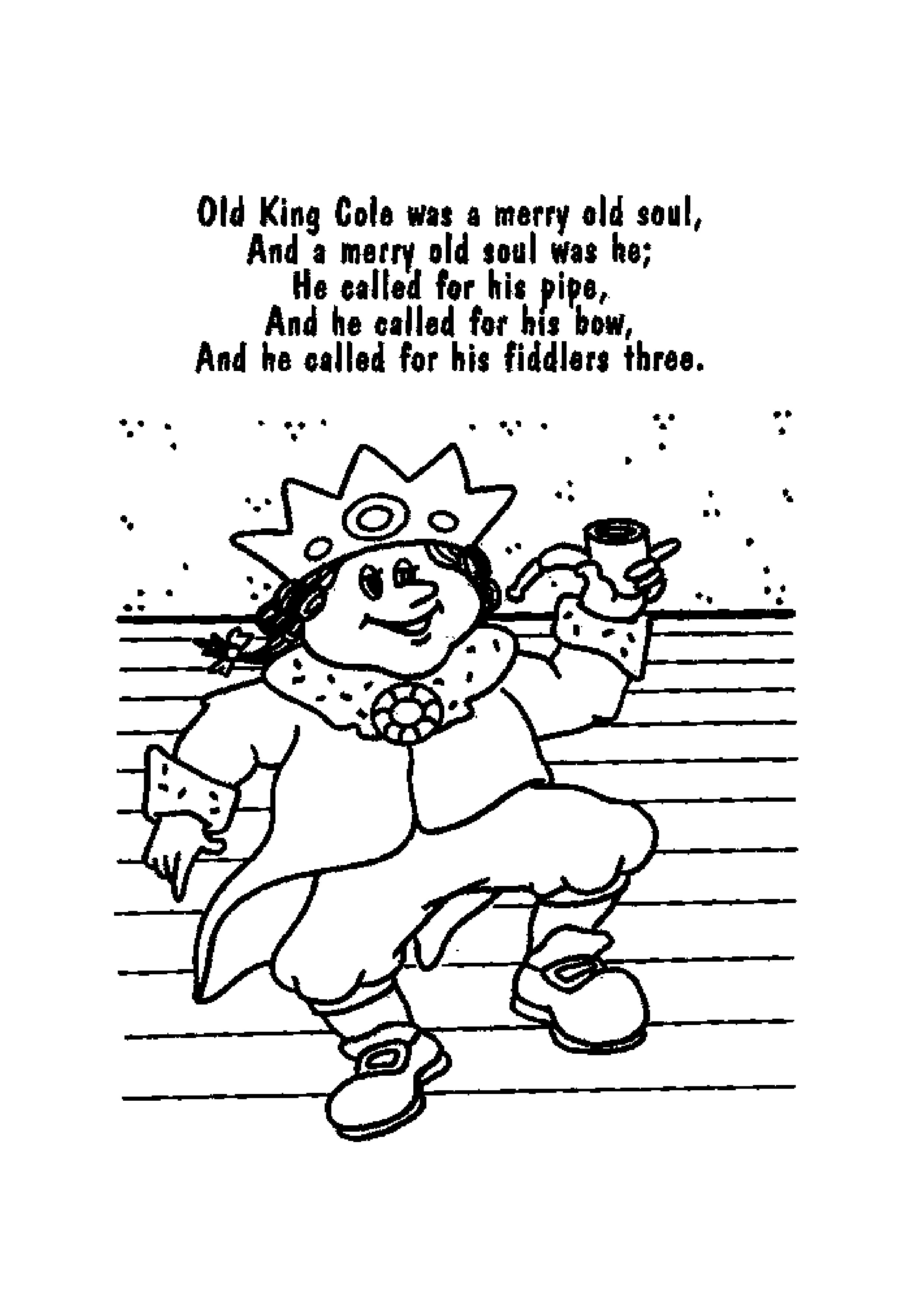 36 Free Printable Nursery Rhyme Coloring Pages 27