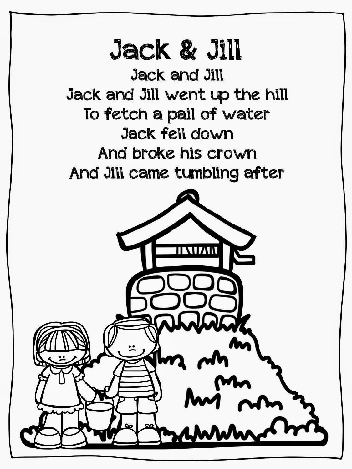 36 Free Printable Nursery Rhyme Coloring Pages 28