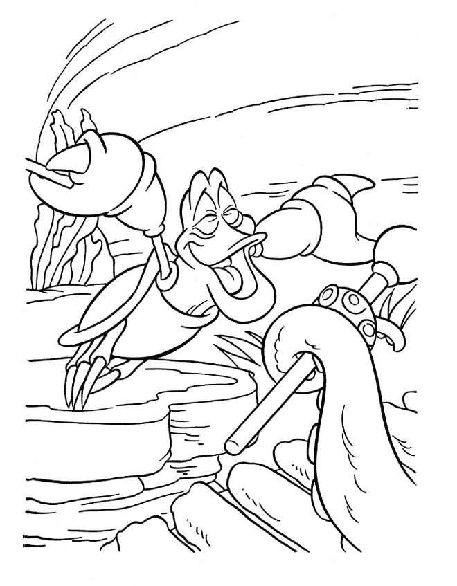 36 Magical The Little Mermaid Coloring Pages Free Printable 14