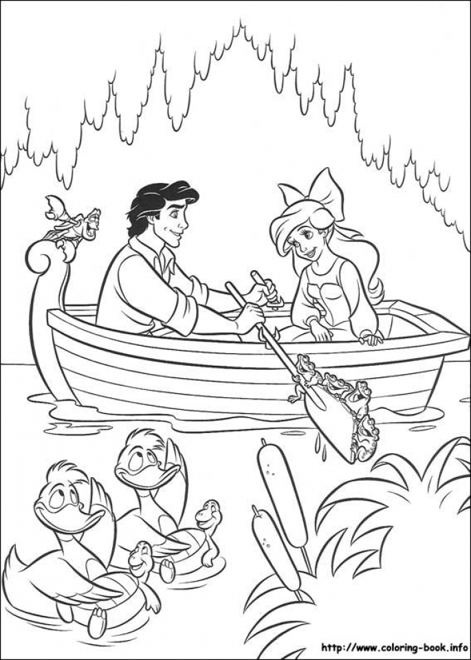 36 Magical The Little Mermaid Coloring Pages Free Printable 31