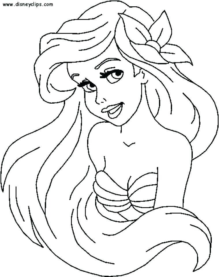 36 Magical The Little Mermaid Coloring Pages Free Printable 34