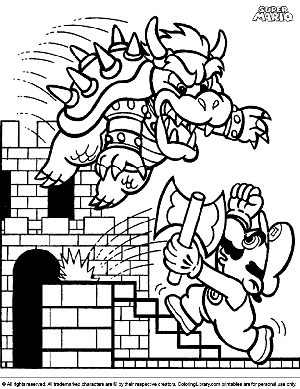 36 Mario Movie Coloring Pages Printable 11