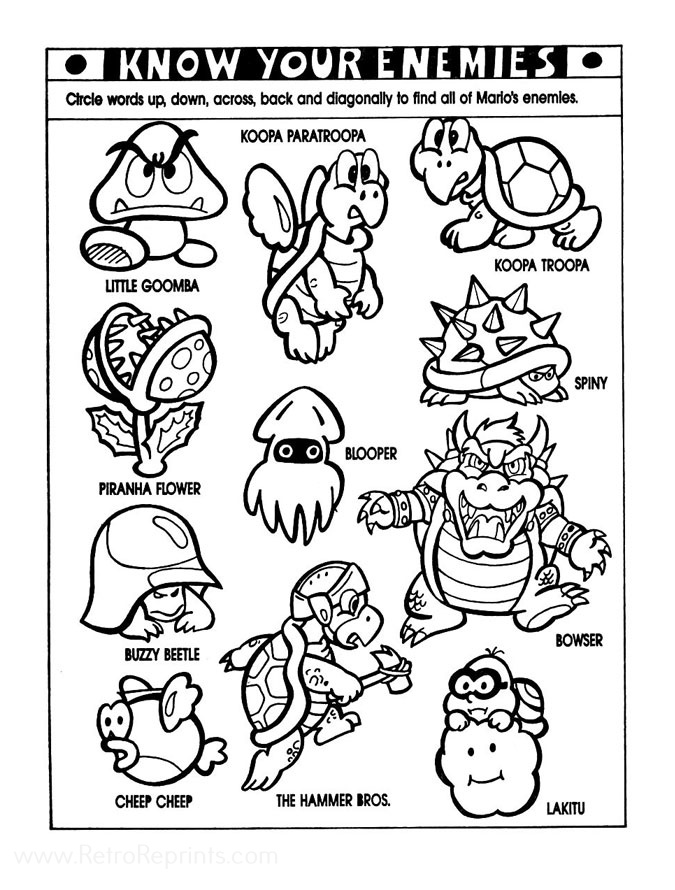 36 Mario Movie Coloring Pages Printable 17