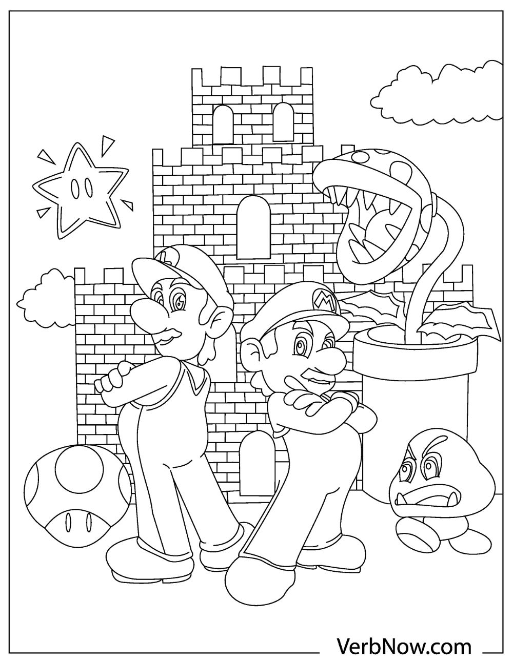 36 Mario Movie Coloring Pages Printable 24