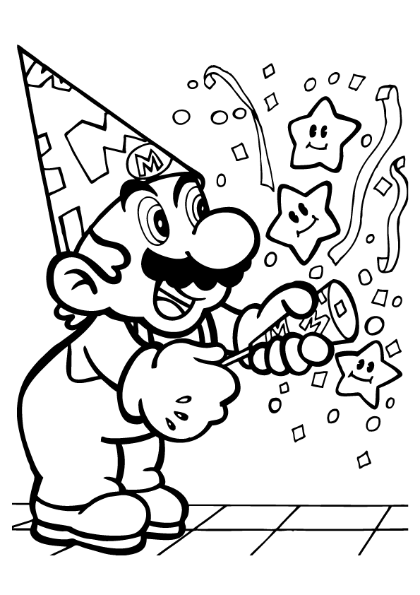 36 Mario Movie Coloring Pages Printable 35