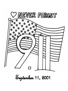 36 Patriotic 9/11 Coloring Pages Printable 3