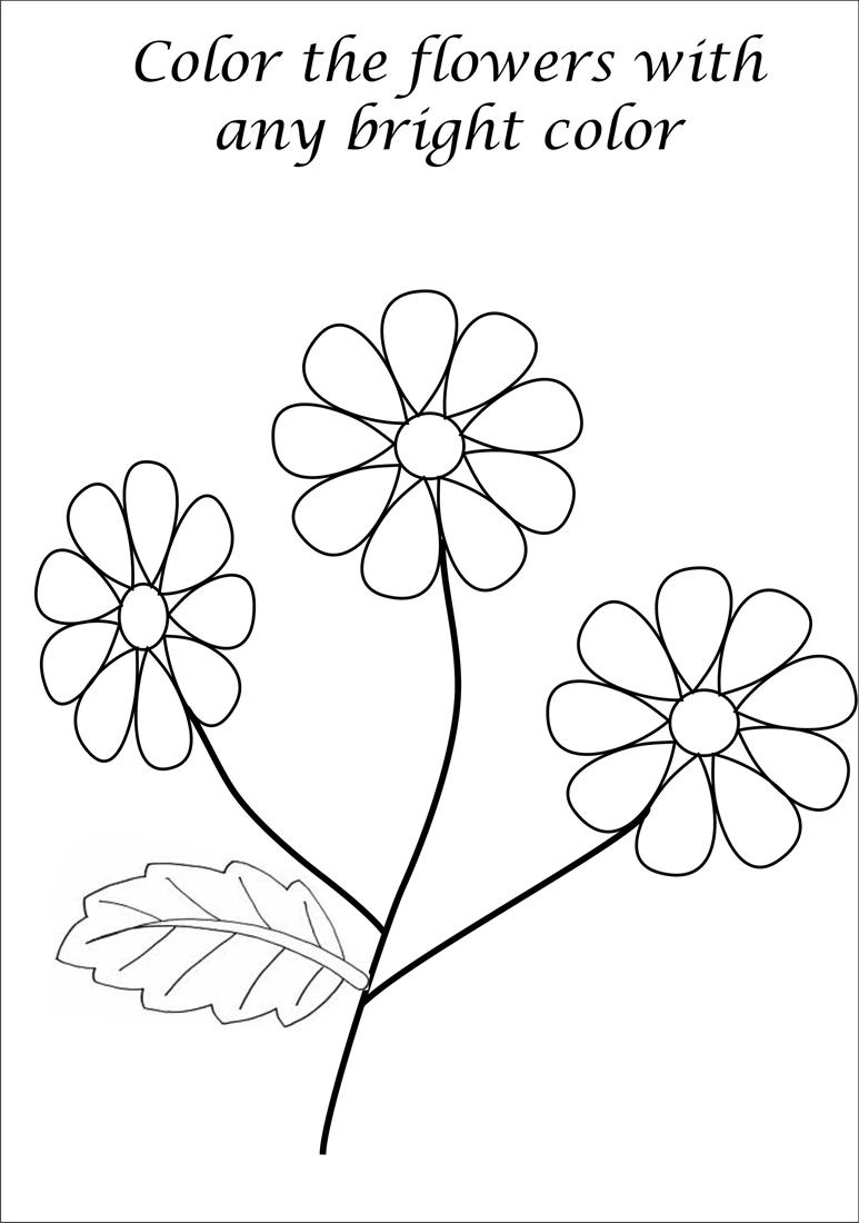 37 Beautiful Flower and Rainbow Coloring Pages Printable 35