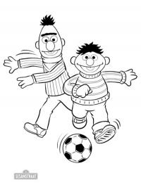 37 Bert and Ernie Coloring Pages Printable 11