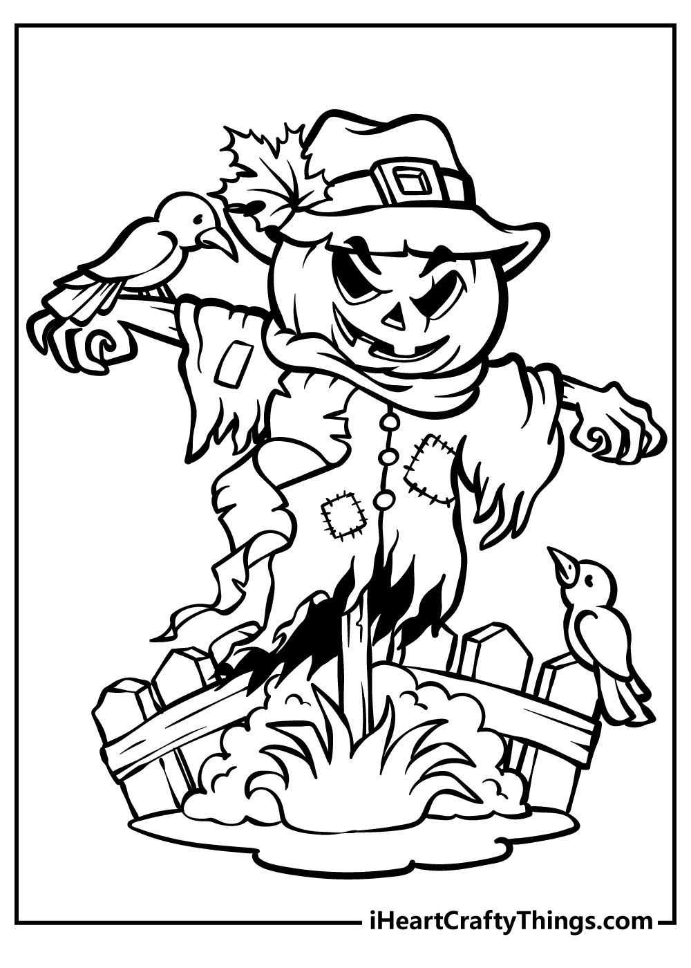 37 Cute Animal Halloween Coloring Pages Printable 15