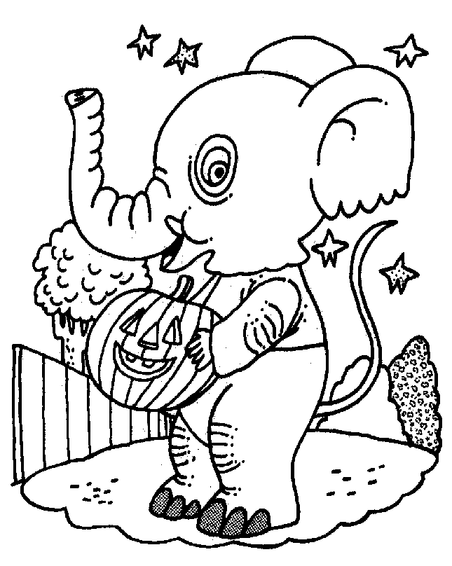 37 Cute Animal Halloween Coloring Pages Printable 28