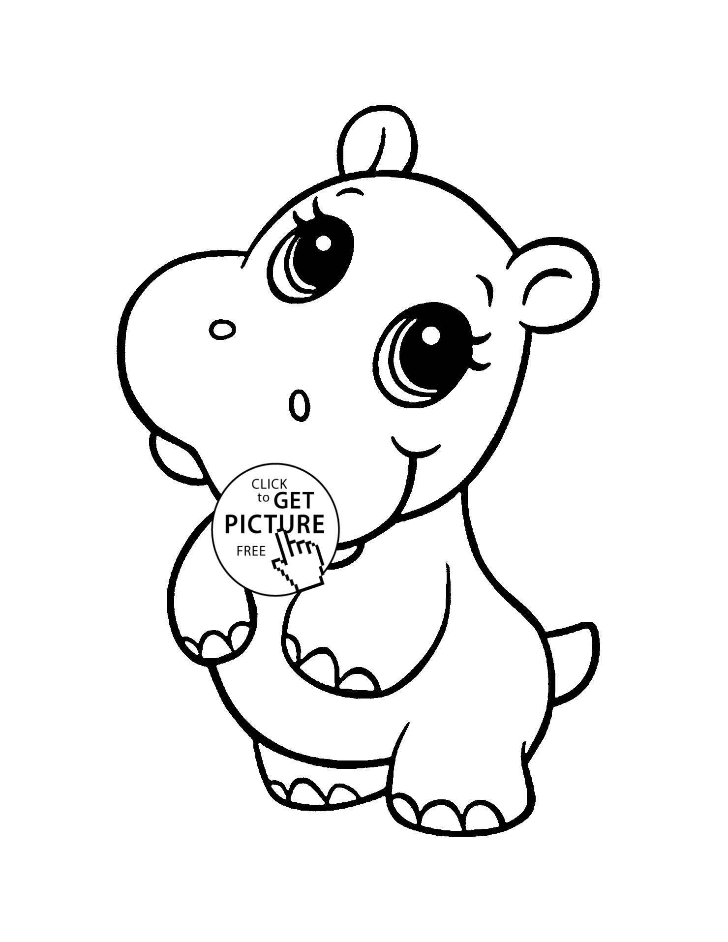 37 Cute Black And White Coloring Pages Printable 2