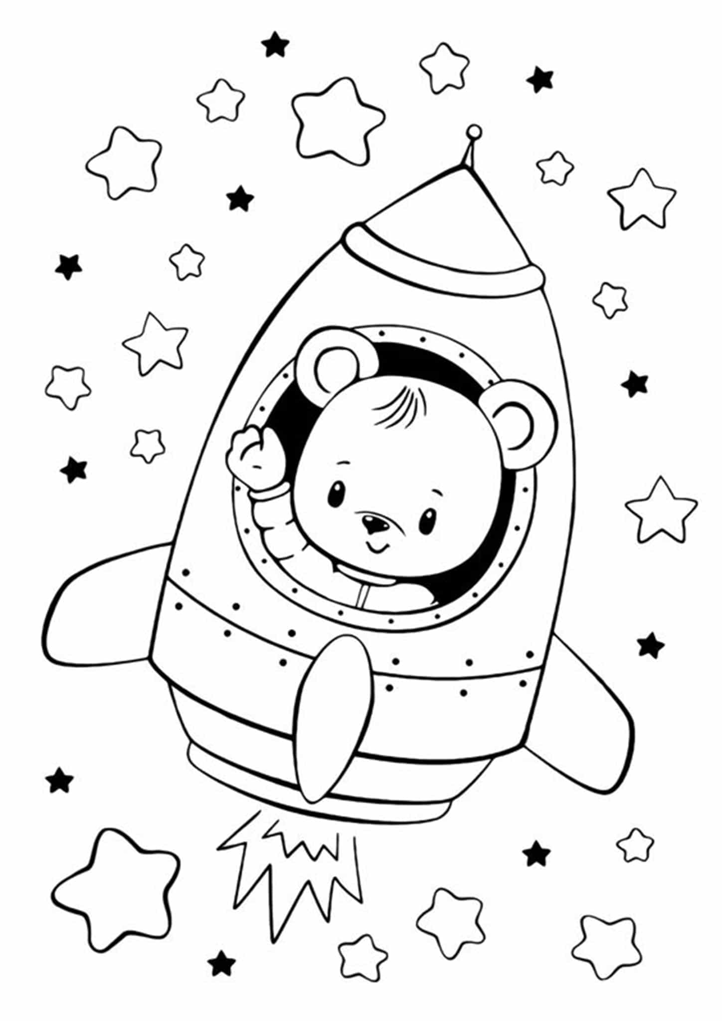 37 Cute Black And White Coloring Pages Printable 27