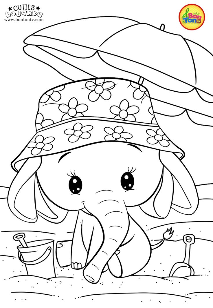 37 Cute Coloring Pages Printable 20