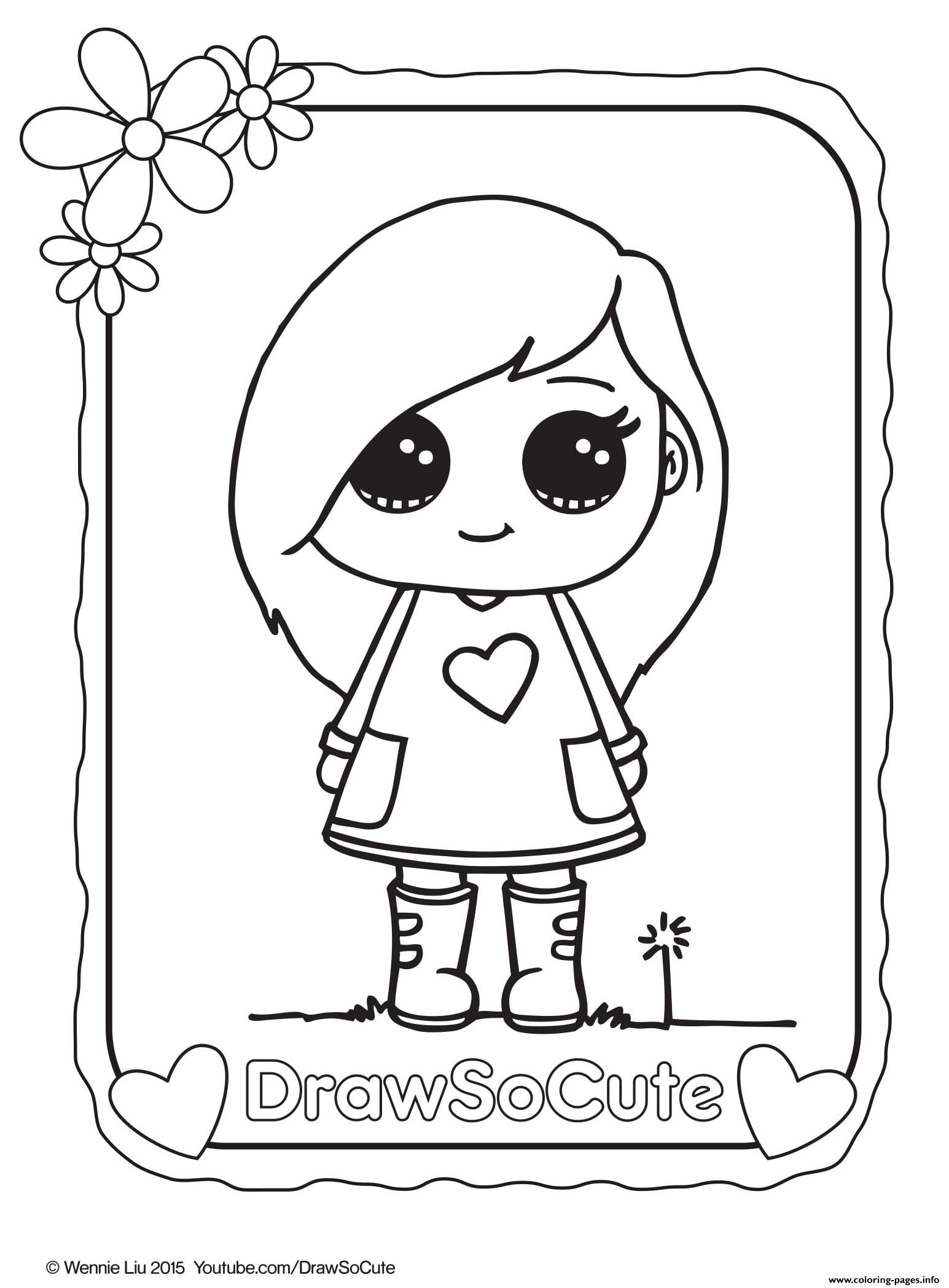 37 Cute Coloring Pages Printable 27