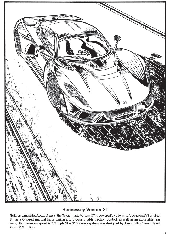 37 Fast Supercars Coloring Pages Printable 21